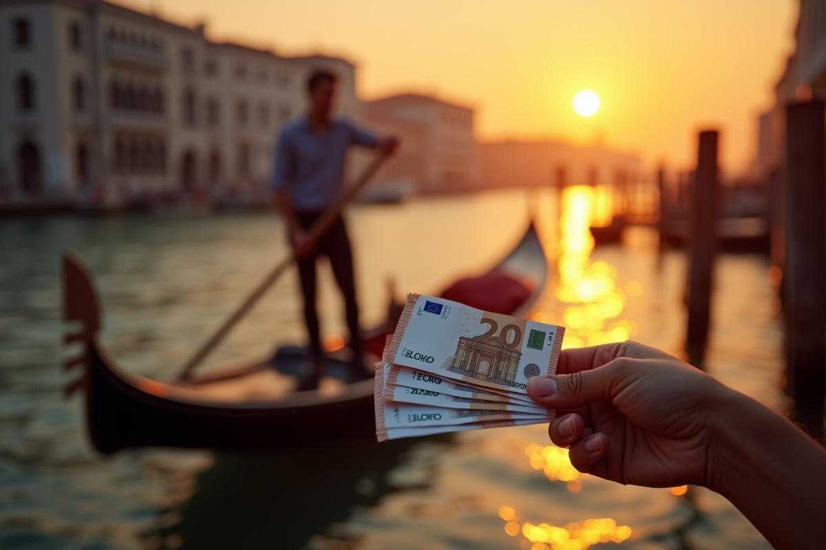 gondolier venise